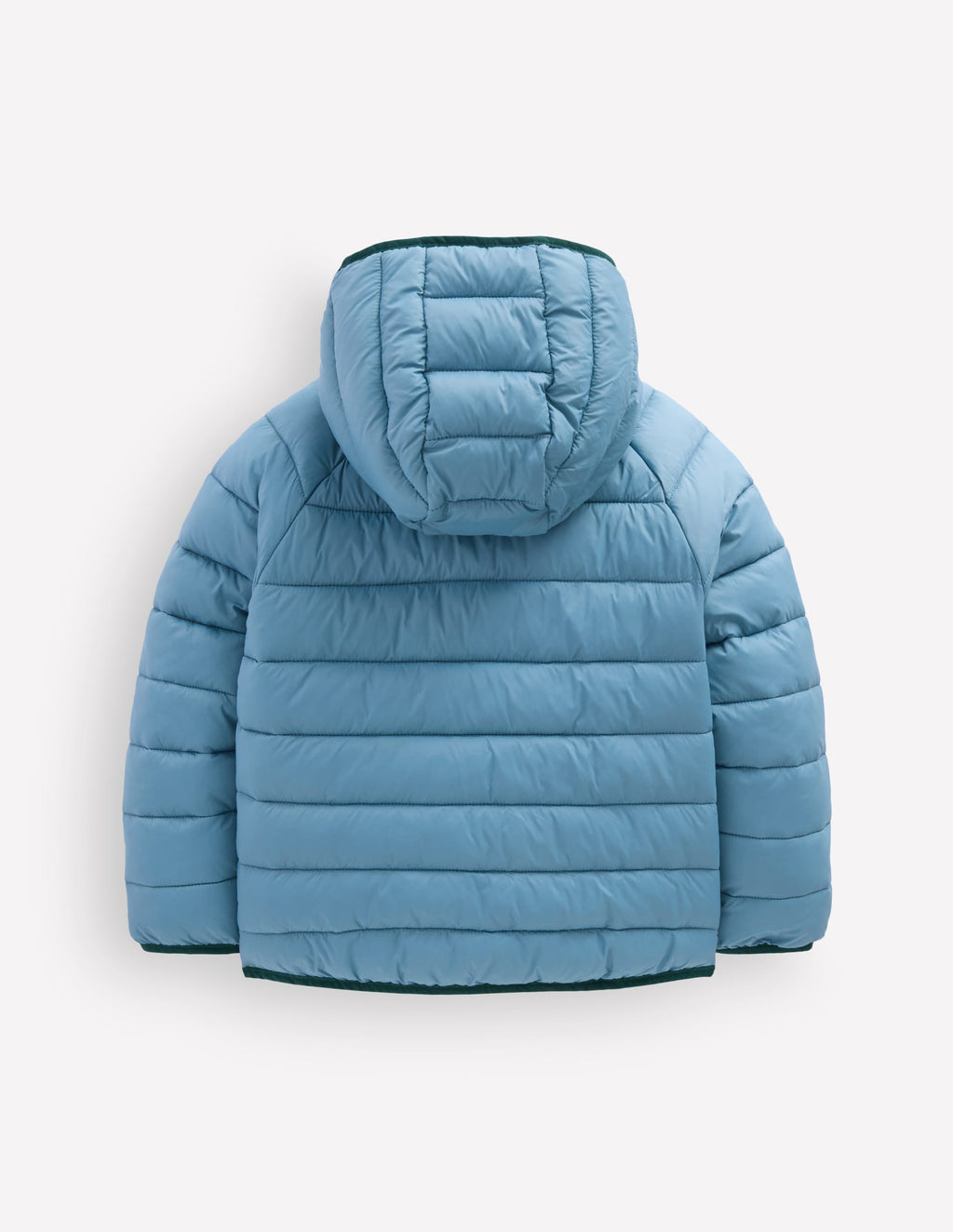 Pack-away Padded Jacket-Blue Aura
