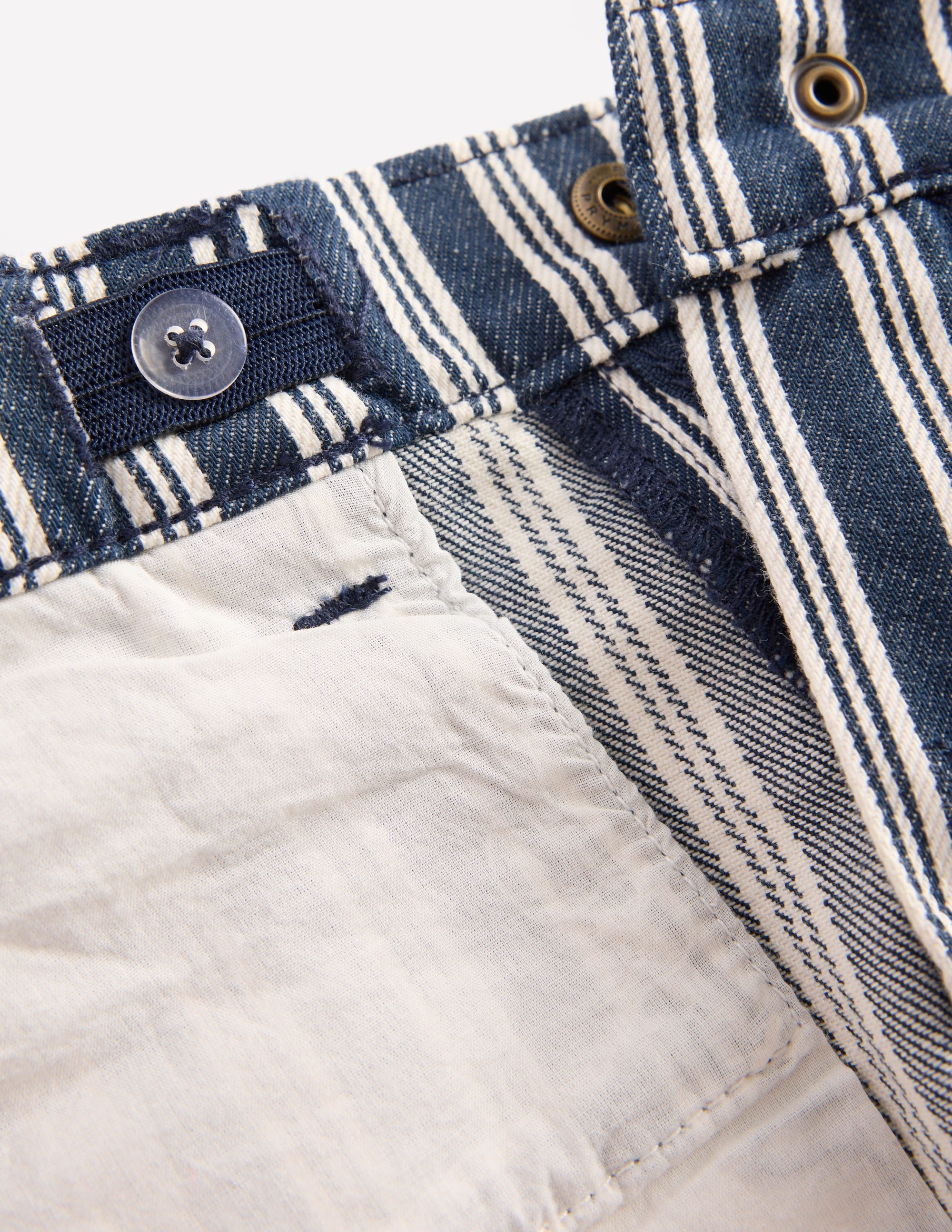 Regular Straight Jeans-Pin Stripe