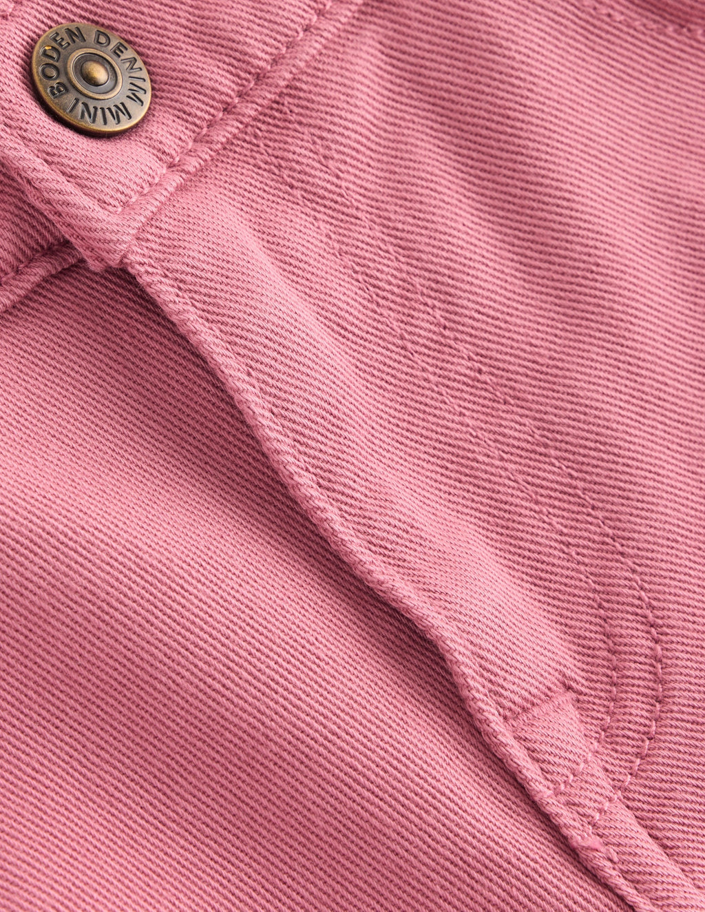 Wide Leg Jeans-Pink Heather