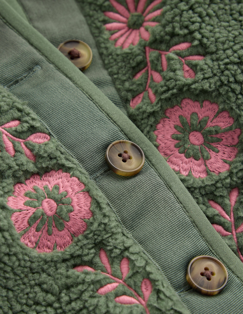 Pretty Borg Jacket-Dark Forest Embroidery