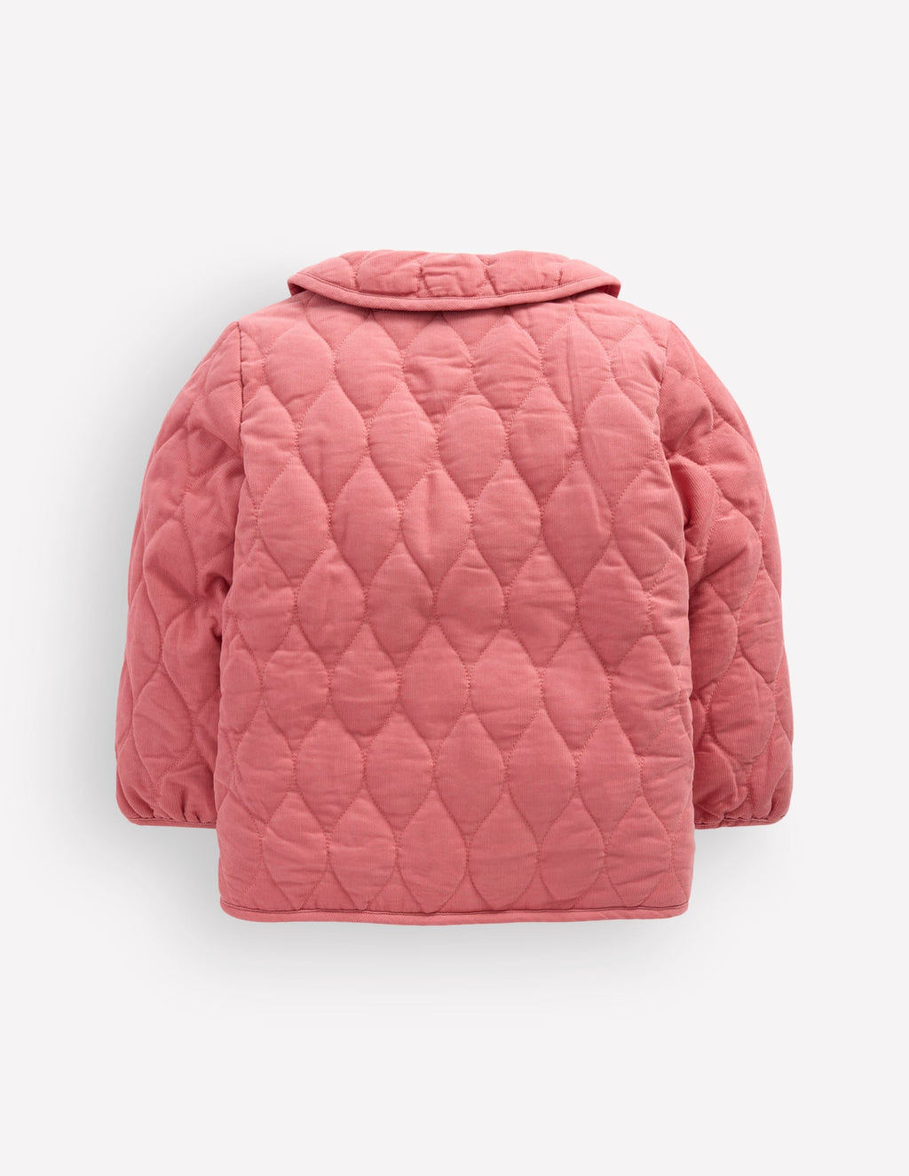 Quilted Cord Jacket-Heather Rose Floral Embroidery