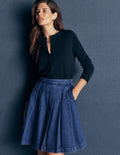 Aya Denim Skirt-Mid Vintage